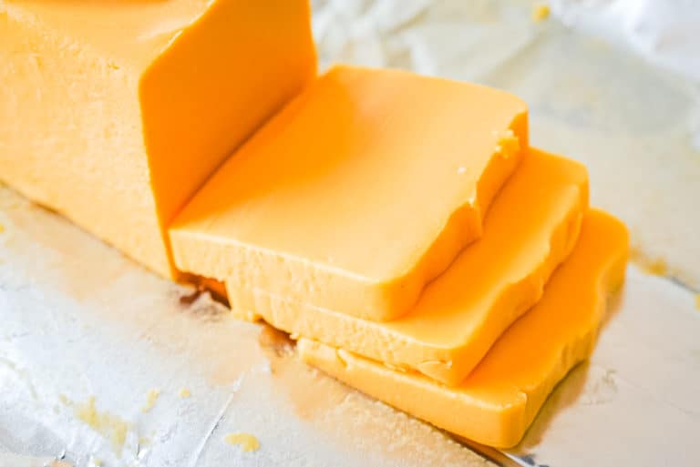 velveeta cheese loaf in slices