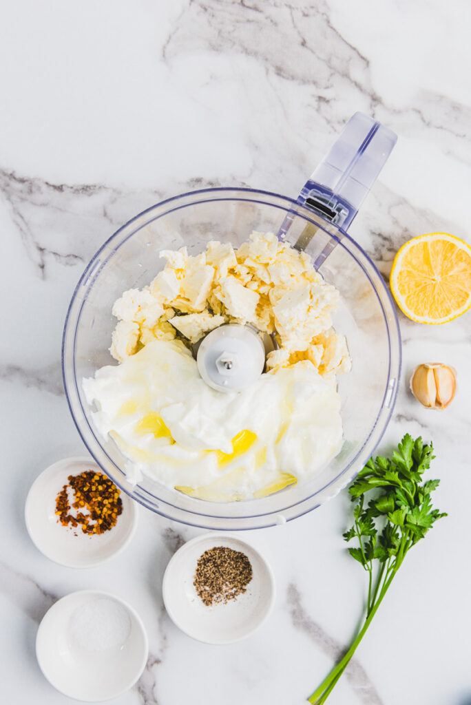 how to make whipped feta in a food processor