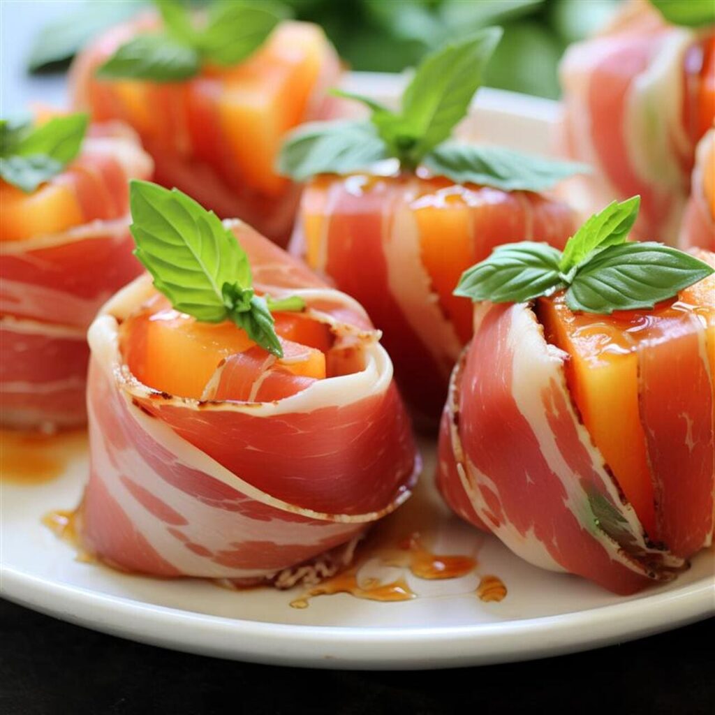 Prosciutto-Wrapped Melon
