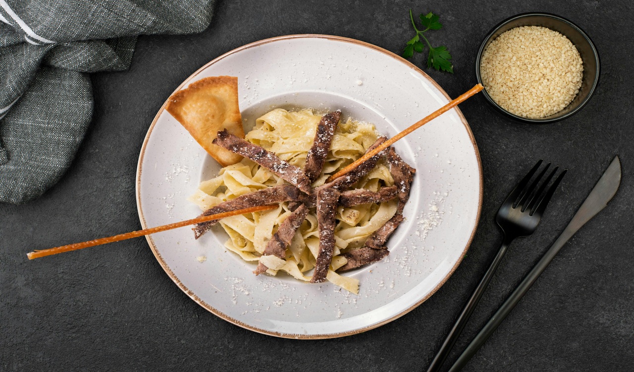 Steak Spaghetti