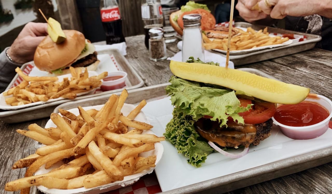 American burgers