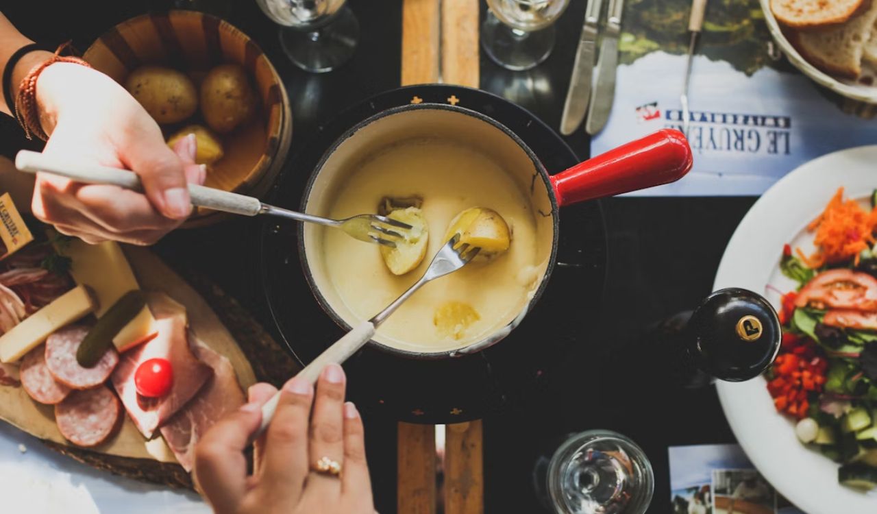 Cheese fondue