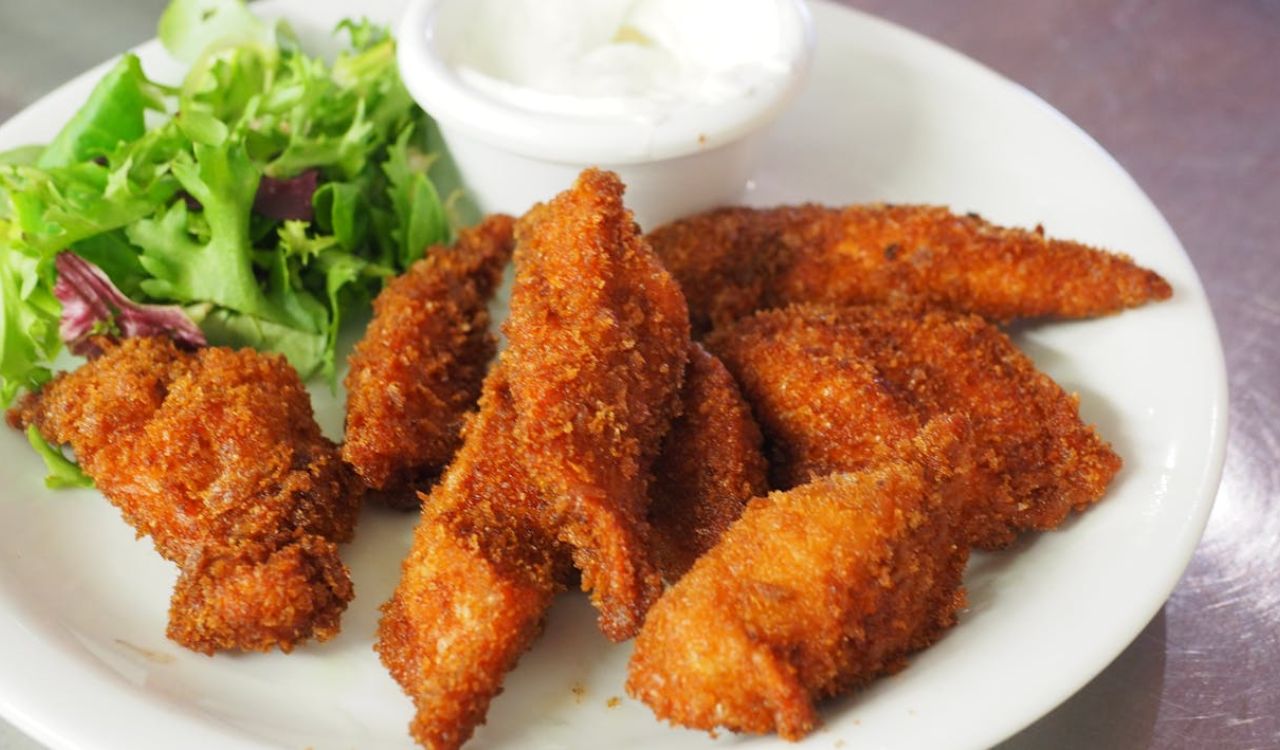 Close-up Photo of fried chicken