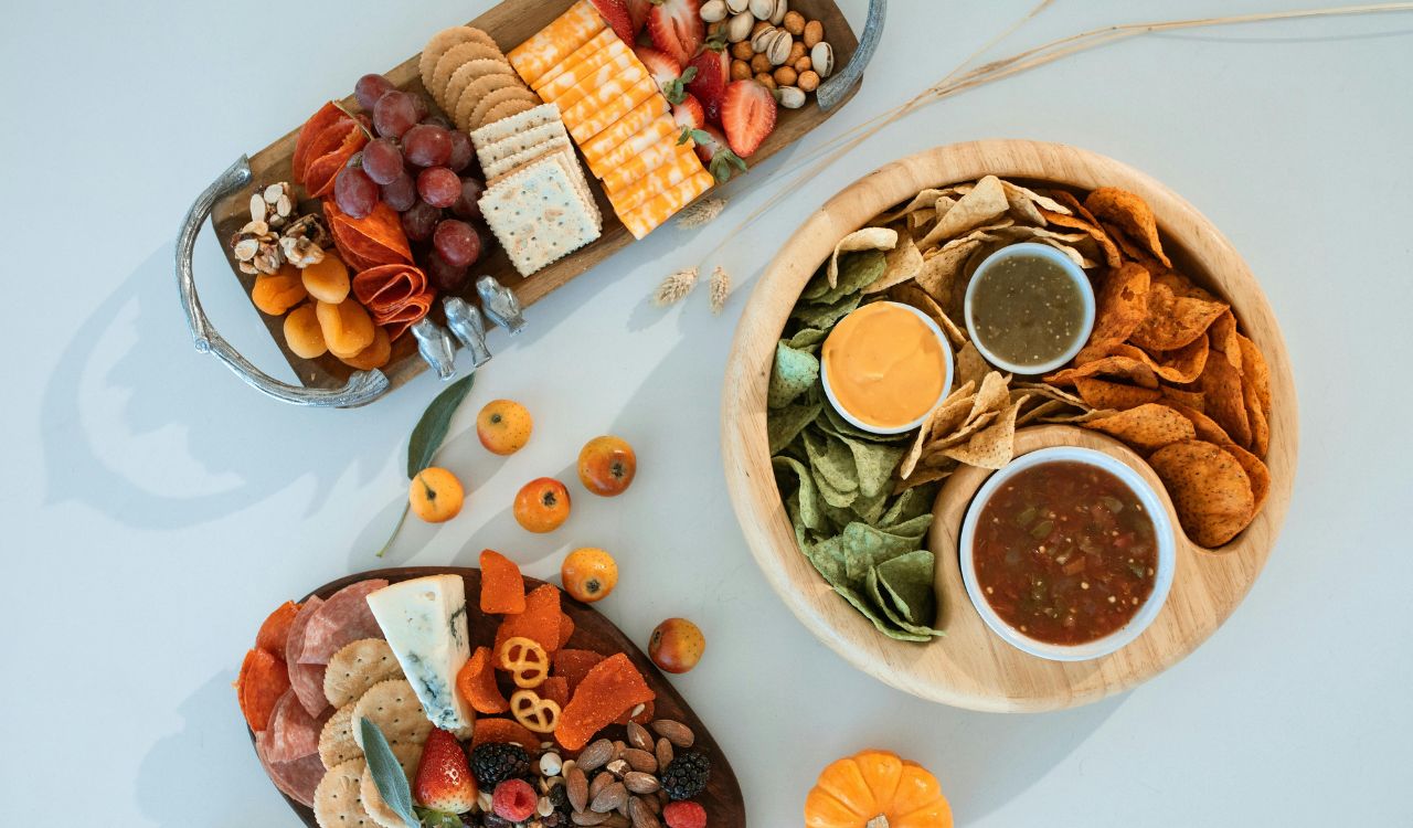 Food Platters on the Table