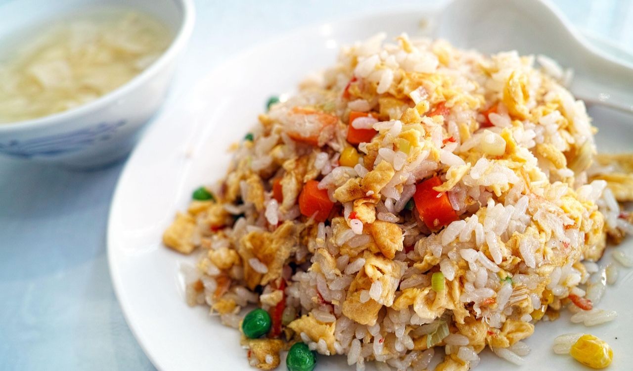 Fried rice, Chinese cuisine, Food image.