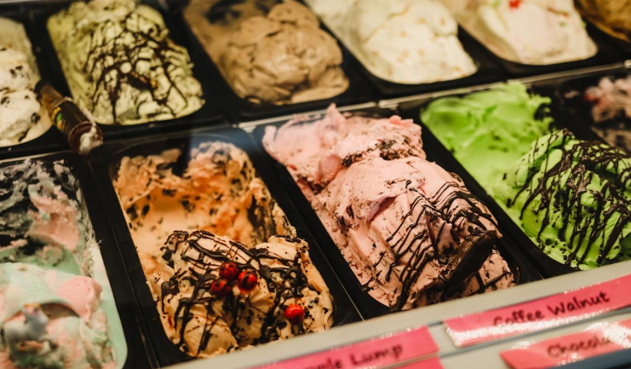 Ice cream flavors