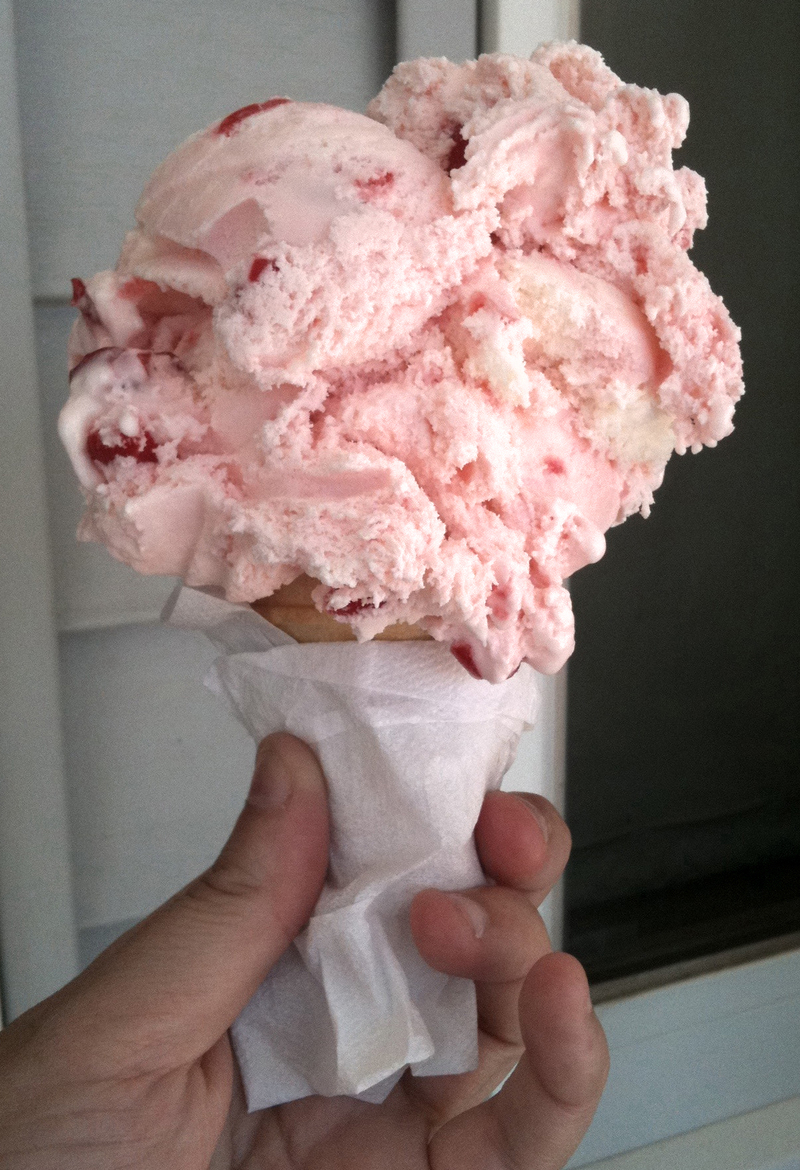 Perfect treat after a hot day at the lake.