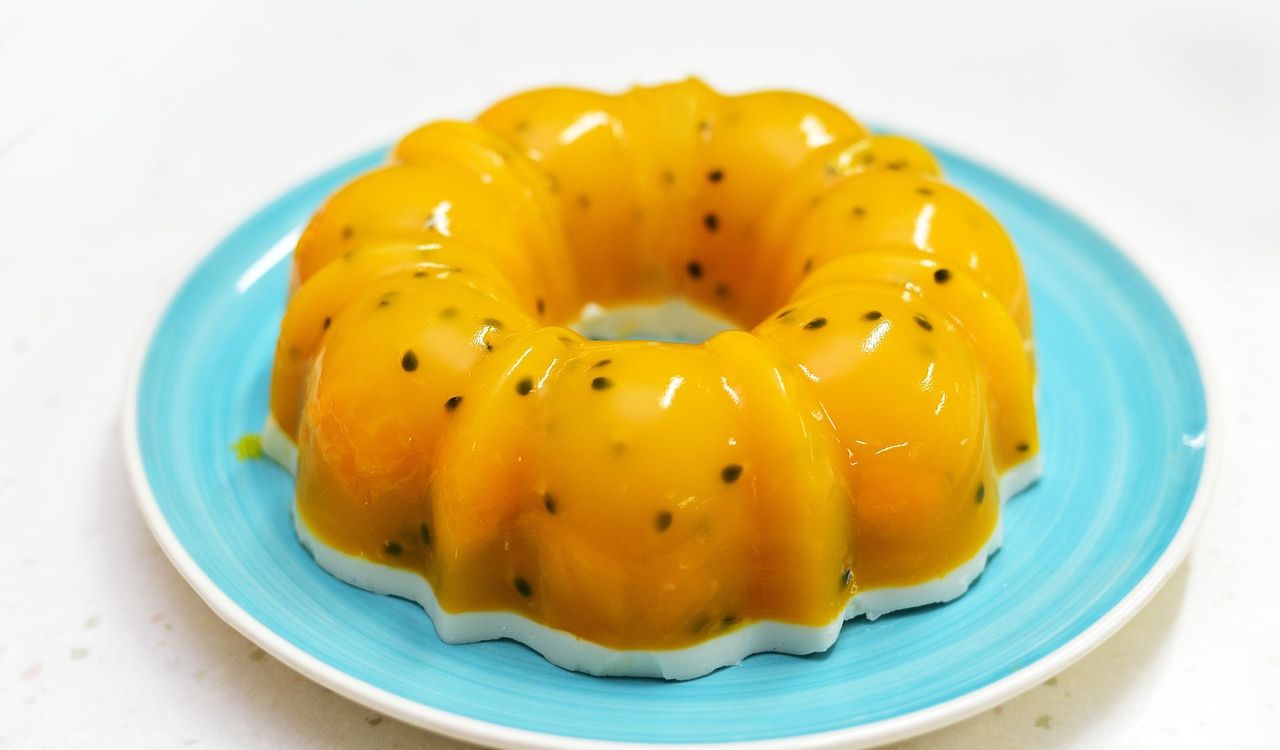 Mango, Jelly, Dessert image.