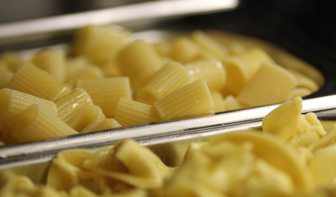 Pasta, Macaroni, Food image.