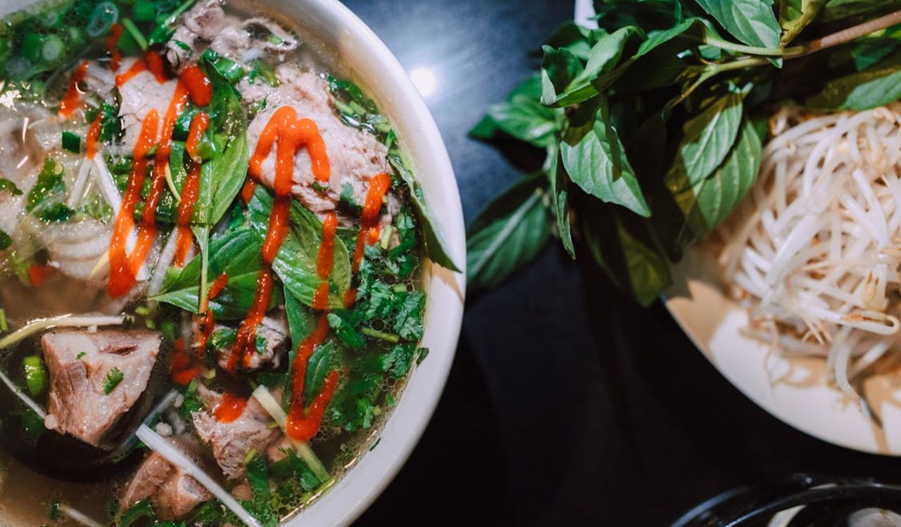 Pho in a bowl