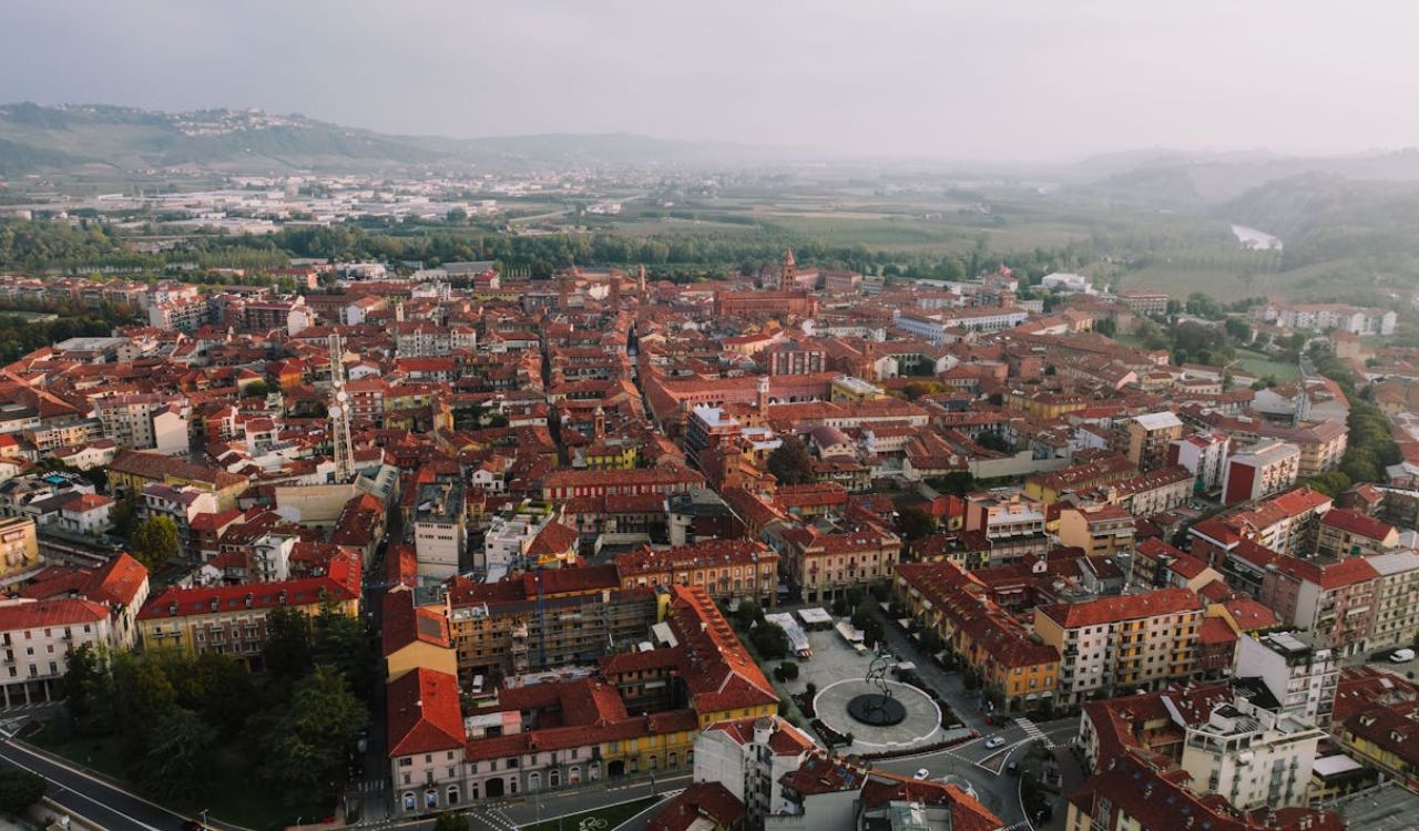 Cityscape with Square