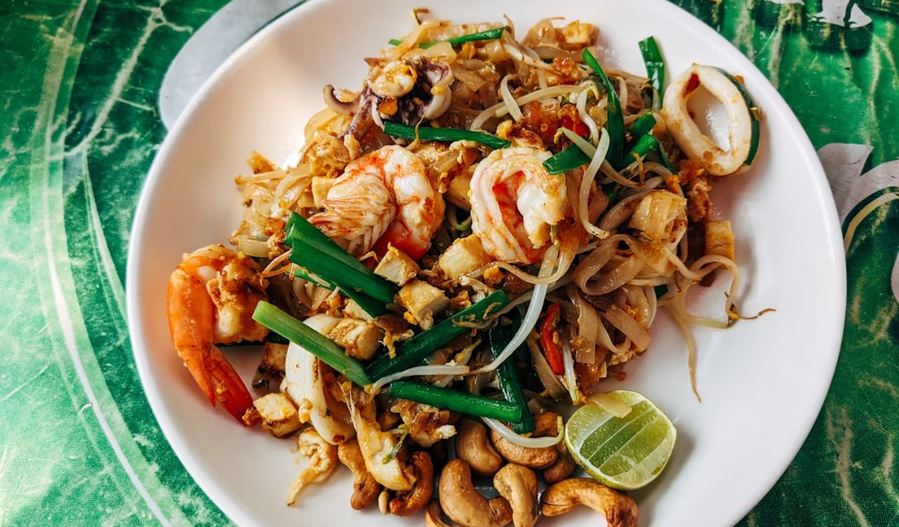 Plate of Pad Thai