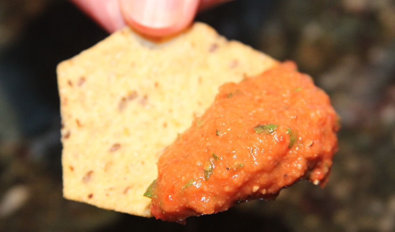 Roasted Red Pepper White Bean Dip