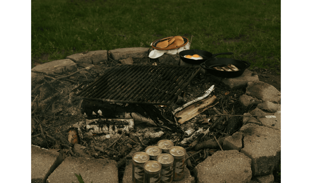 Stone around Campfire