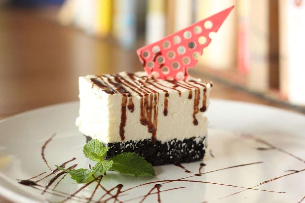 Cheesecake, Dessert, Cake image.