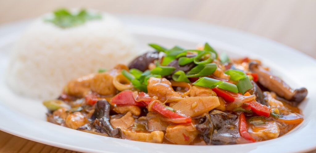 Teriyaki chicken stir-fry