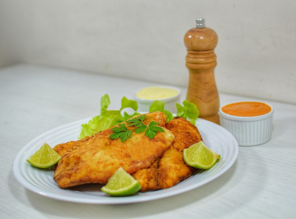 Panko-Crusted Tilapia