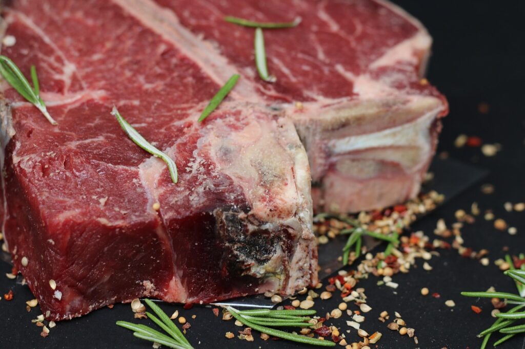 Flesh, Beef, Food image.