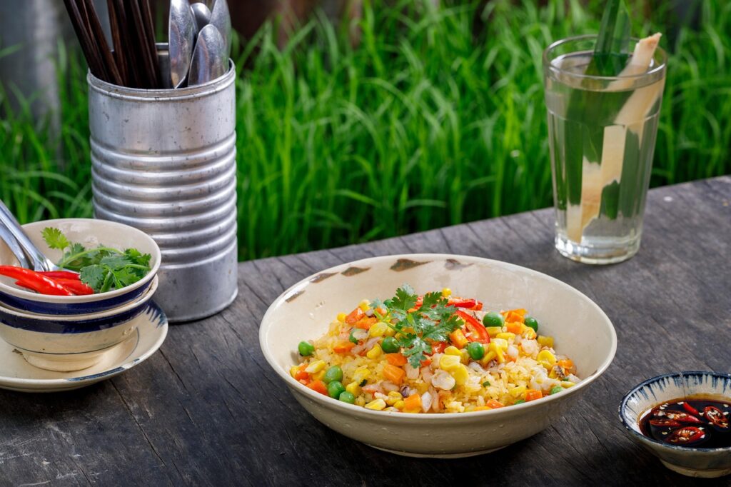 Fried rice, Nature, Outdoors image.