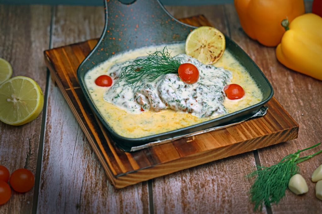 Pan-Seared Salmon with Garlic Butter