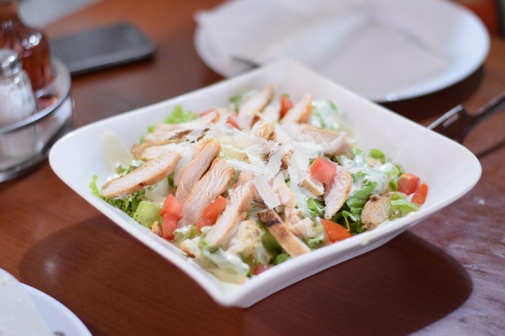 chicken greek salad