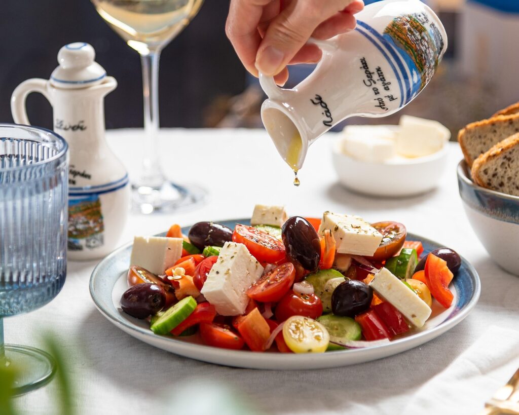 Marinated Olives and Feta