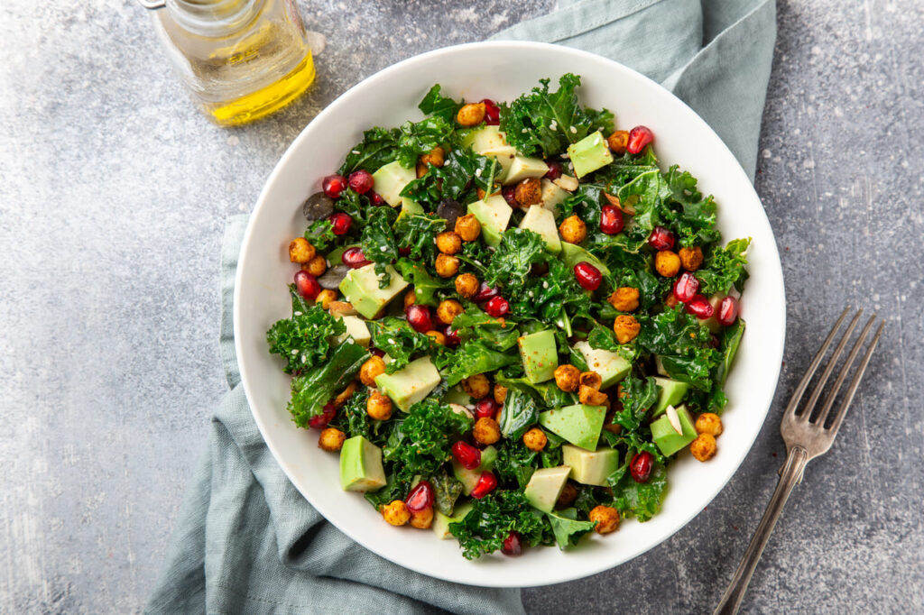 Spicy Chickpea and Avocado Salad