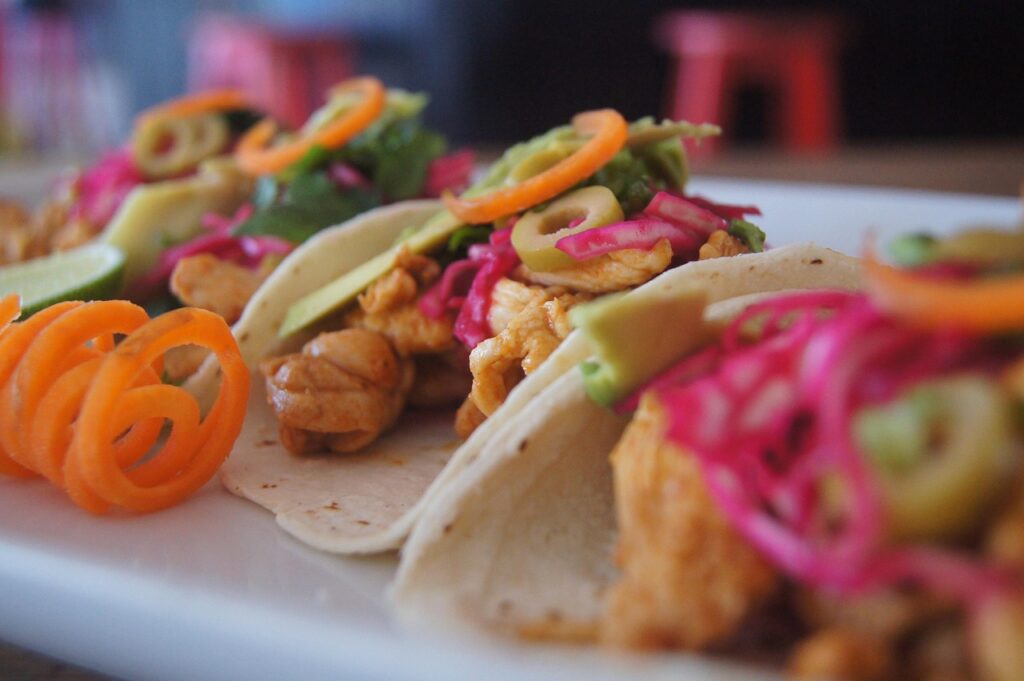chicken tacos