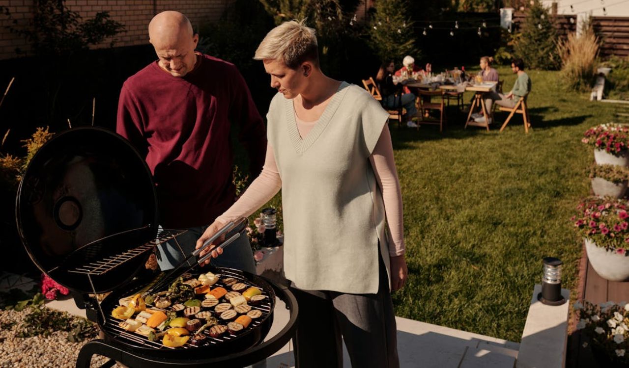 Backyard barbecue