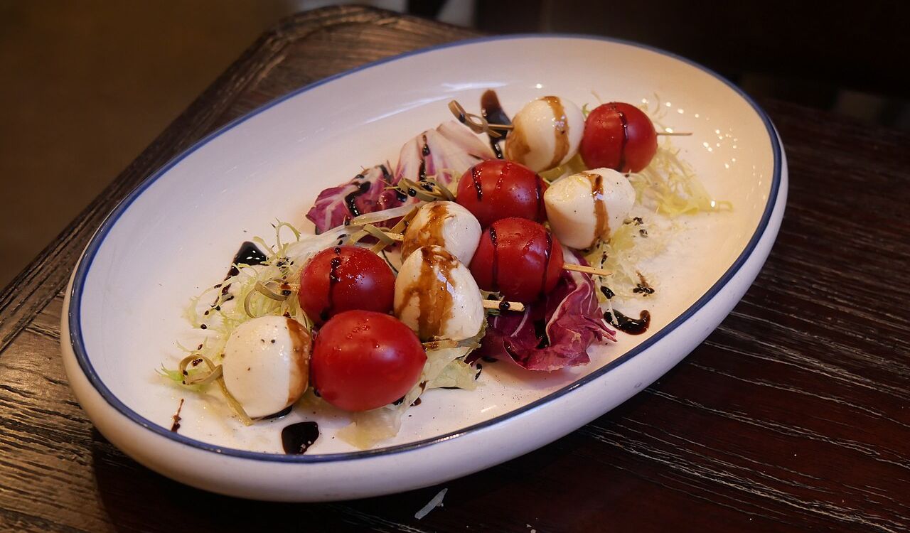 Caprese skewers