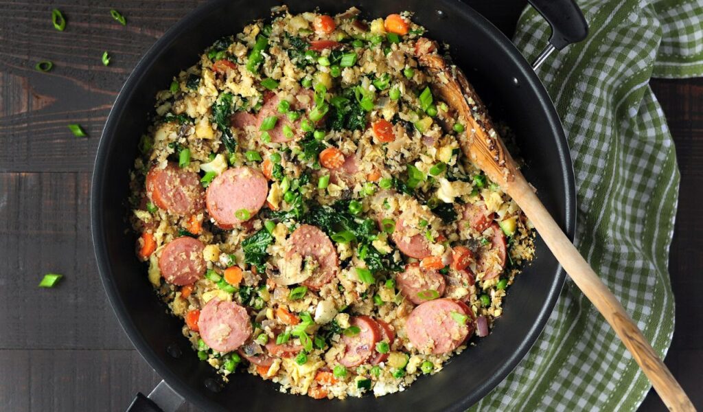 Cauliflower fried rice