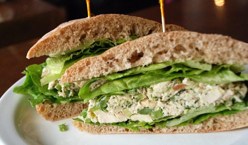 Chicken salad sandwich