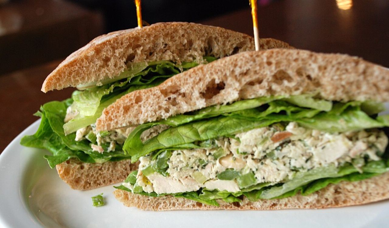 Chicken salad sandwich