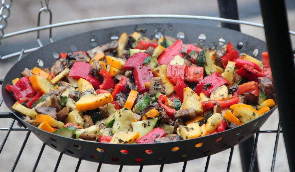 Grilled vegetables