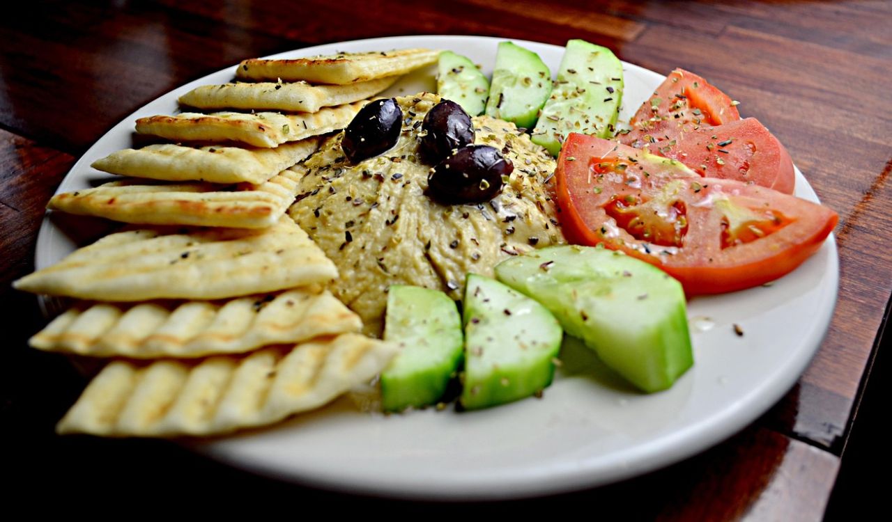 Hummus platter