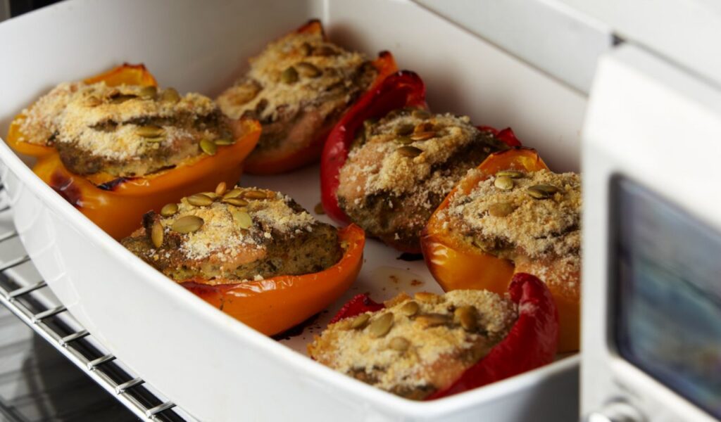 Stuffed bell peppers