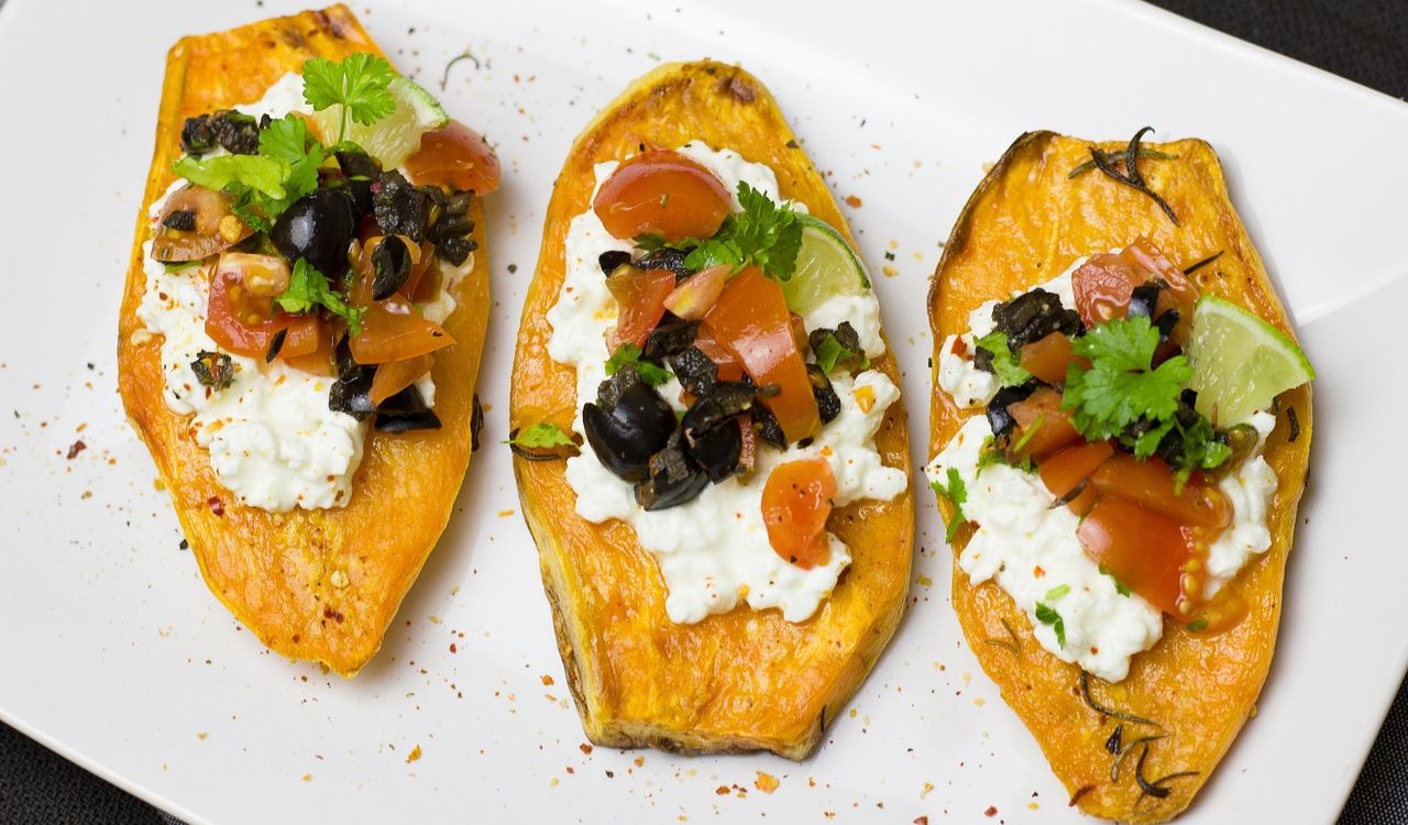 Sweet potato nachos